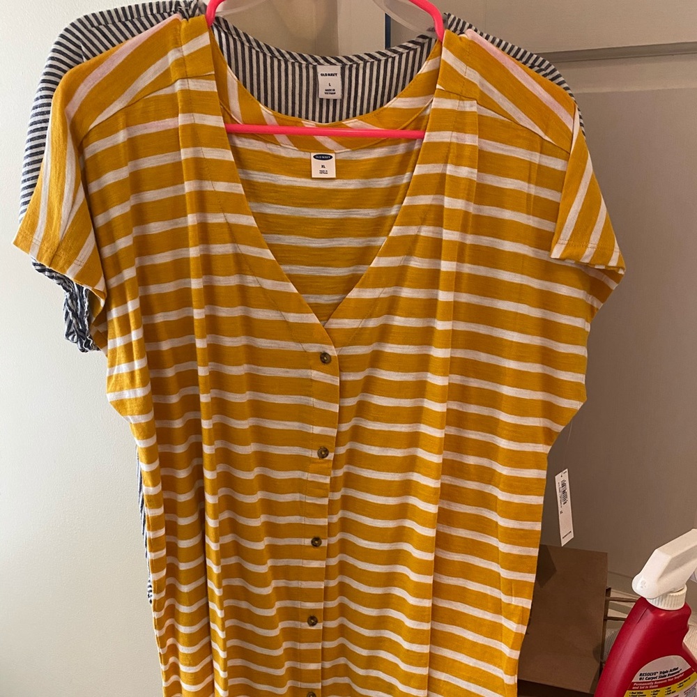 NWT striped tee